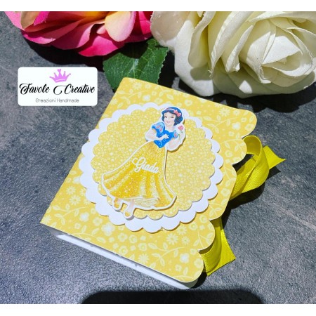 Scatola LIBRO PRINCIPESSE DISNEY compleanno a tema